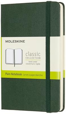 Notitieboek moleskine pocket 90x140 blc hc myrt gn