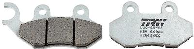 TRW remblokken "mcb 684 brake pad mcb 684 ec organic