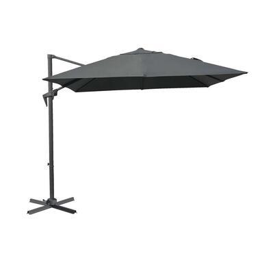 Le Sud zweefparasol Grasse - antraciet - 270x270 cm