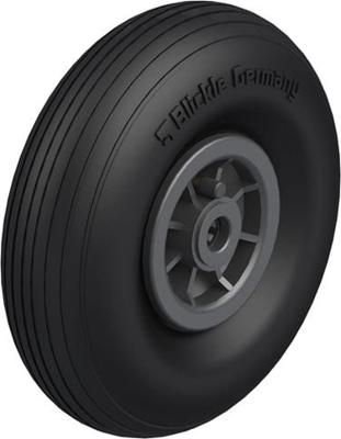 Blickle 10926 Wiel met luchtband en velg van kunststof met rollager, Ø 260 mm