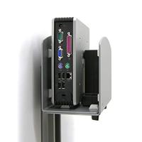 Ergotron Vertical Universal CPU Holder 97-468-202 PC-houder Verticaal Zilver Belastbaar tot: 18 kg - thumbnail