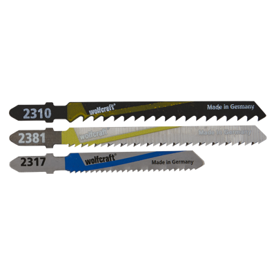 Wolfcraft Beginnerset | Decoupeerzaagbladen | T-schacht | 1 set - 2685000