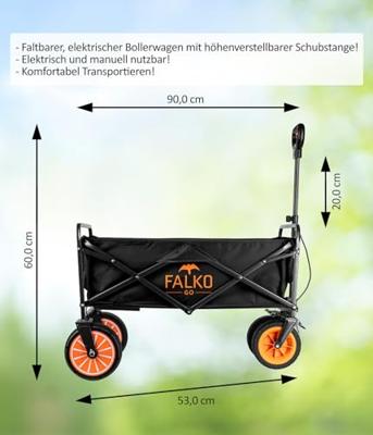 FALKO Elektrische bolderkar FALKO Elektrische bolderkar