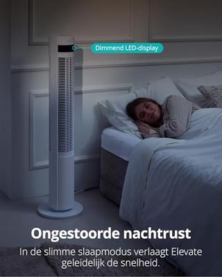 Duux Elevate Tower Fan Torenventilator Wit Duux Elevate Tower Fan Torenventilator Wit