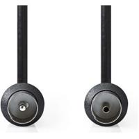 Coaxkabel 90 dB | IEC (Coax) Male - IEC (Coax) Female | 5,0 m | Zwart - thumbnail