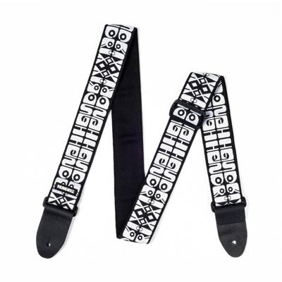 Dunlop Jimi Hendrix Strap Collection JH05 Logo gitaarband Dunlop Jimi Hendrix Strap Collection JH05 Logo gitaarband