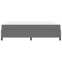 Bedframe Lichtgrijs 200 x 200 cm Katoenen stof - thumbnail