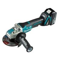 Makita DGA520ZJ | 18 V | Haakse slijper | 125 mm | X-LOCK | Zonder accu&apos;s en lader in M-box DGA520ZJ - thumbnail