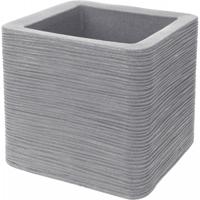 Bloempot Geribbeld Vierkant Nampook 39 X 39 X 26.5CM - Nampook - thumbnail