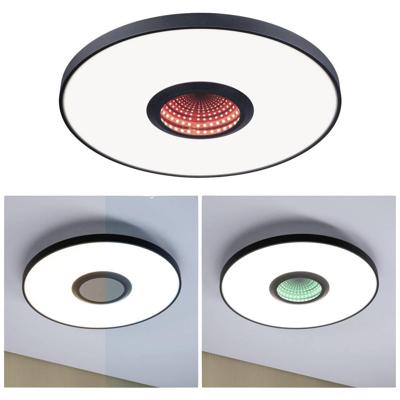 Paulmann 71038 Spaceglow LED-plafondlamp LED 21 W Zwart (mat) Paulmann 71038 Spaceglow LED-plafondlamp LED 21 W Zwart (mat)