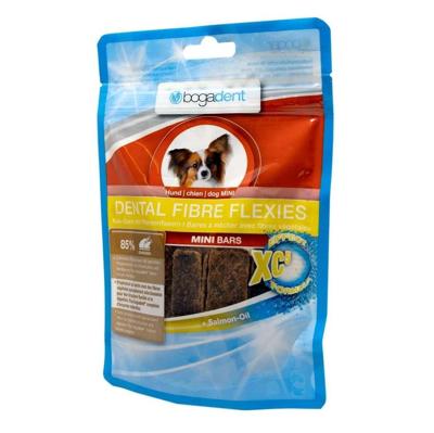 BOGAR Bogadent Dental fibre flexies Mini bars - traktatie voor hond - 70g