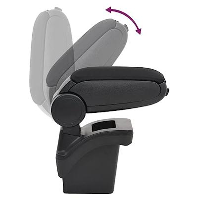 VidaXL Armsteun 16x30x(40-50) cm abs zwart - thumbnail
