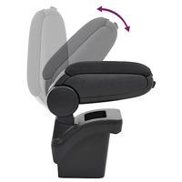 VidaXL Armsteun 16x30x(40-50) cm abs zwart - thumbnail