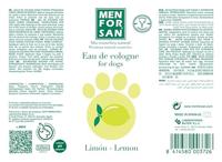 Huisdierparfum Menforsan Citroen 125 ml Hond EDC EDC (125 ml) - thumbnail