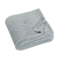 Playshoes fleece babydeken Beer Grijs-100x150 cm - thumbnail