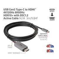 Club 3D USB Gen2 Type-C naar HDMI kabel - thumbnail