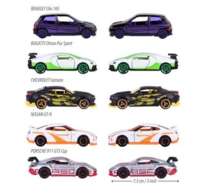 Majorette Auto Limited Edition 10, set van 5 Kant-en-klaar model Personenauto (model)