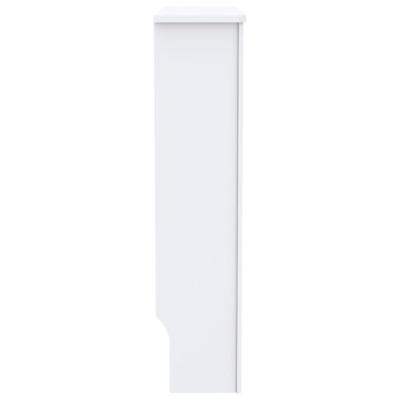 Radiatorombouw 78 cm MDF wit