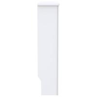 Radiatorombouw 78 cm MDF wit - thumbnail