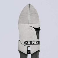 KNIPEX zijsnijtang voor kunststof 72 01 160 kniptang (rood) - thumbnail