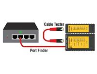 Delock 86407 Kabeltester RJ45 / RJ12 + Portfinder - thumbnail