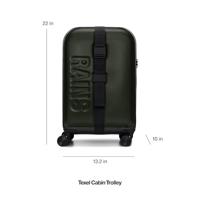 RAINS TEXEL CABIN TROLLEY W3 GREEN - thumbnail