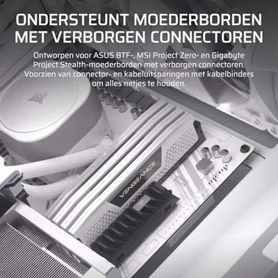 ATX Semi-toren BehuizingCorsair 4000D Wit