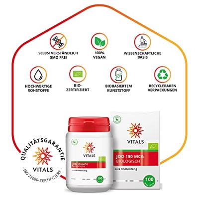 Jodium biologisch 150mcg