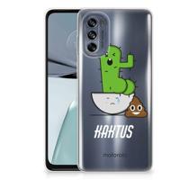 Motorola Moto G62 5G Telefoonhoesje met Naam Cactus Poo - thumbnail