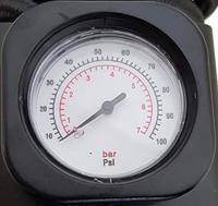 HP Autozubehör Compressor 7 bar Analoge Manometer - thumbnail