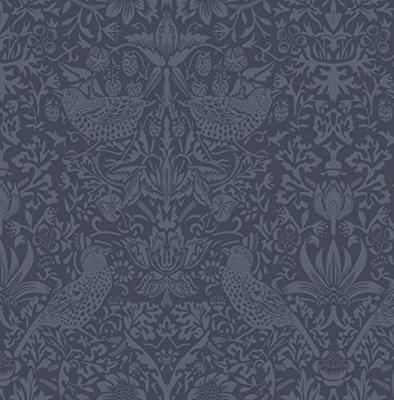 Dutch Wallcoverings British Heritage Vogel - Blauw