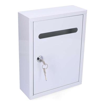 Brievenbus EDM 85803 Linear Wit Staal 26 x 20 x 7,5 cm