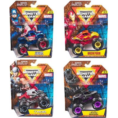 Monster Jam - Marvel 1:64 Monster Jam Series 2 Voertuig - Willekeurig model