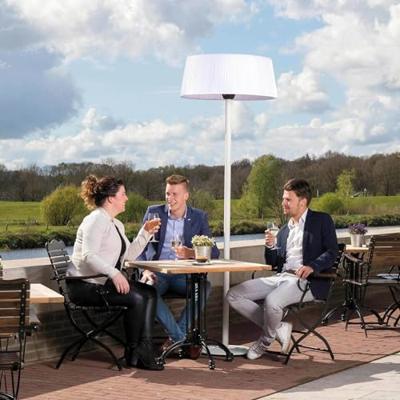 Artix 2100 watt staande terrasverwarmer wit