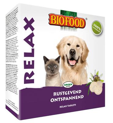 BIOFOOD RELAX HOND/KAT RUSTGEVEND/KALMEREND 100 ST