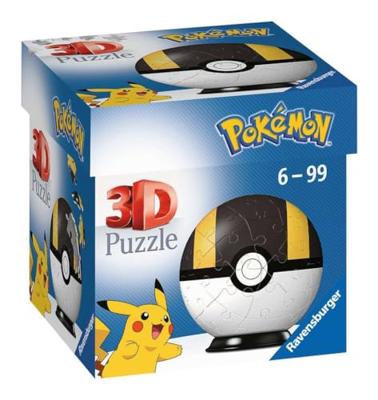 Ravensburger pokémon ultra ball 3d puzzel, 54st. Ravensburger pokémon ultra ball 3d puzzel, 54st.