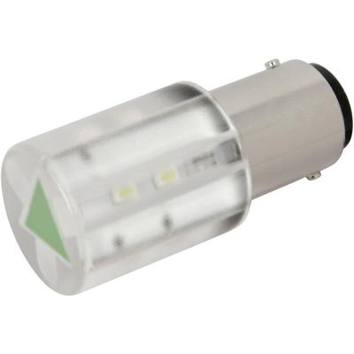 CML Innovative Technologies 18560351 LED-signaallamp Groen BA15d 24 V/DC, 24 V/AC 1050 mcd