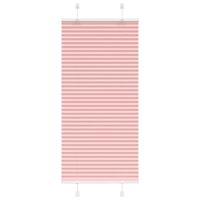 Pliss rolgordijn 65x150 cm stofbreedte 64,4 cm polyester roze - thumbnail