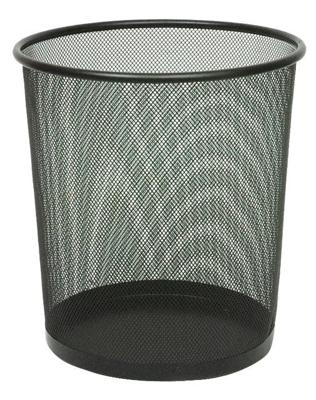 Papierbak vepa bins rond 19 liter zwart | 6 stuks