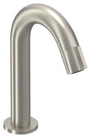 Fonteinkraan IVY Pact Gebogen Staand Model S Geborsteld Nickel PVD - thumbnail