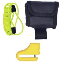 Basi ZR 311 Remschijfslot Signaalgeel Sleutelslot - thumbnail