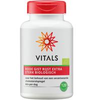Vitals Rode Gist Rijst Extra Sterk Bio (120ca) - thumbnail