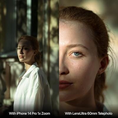 Shiftcam LensUltra 60mm Telelens - Black Shiftcam LensUltra 60mm Telelens - Black