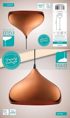 Eglo Antieke hanglampHapton - 49449