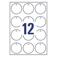 Avery-Zweckform T2004-10 Labels Ø 60 mm Karton Ultra-wit 120 stuk(s) Niet hechtend Laser (kleur), Laser (zwart/wit) - thumbnail