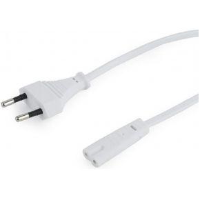 Netsnoer (C7) wit, 1.8 meter