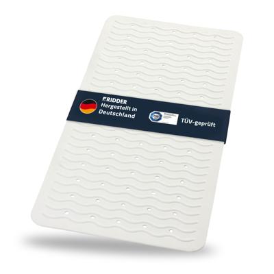 RIDDER Badmat anti-slip Playa 80x38 cm wit 68301 RIDDER Badmat anti-slip Playa 80x38 cm wit 68301