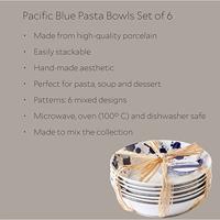 Royal Doulton Pacific Pastabord 22 cm, per 6 - thumbnail