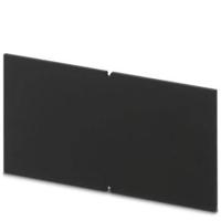 Phoenix Contact UCS SW 145-H 9005 Zijkant PC Zwart (b x h x d) 116 x 59.50 x 2 mm 10 stuk(s) - thumbnail