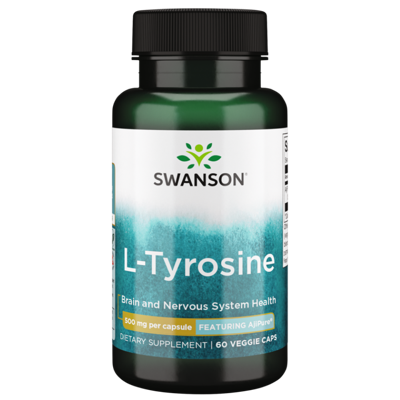 Ultra Ajipure L-tyrosine 500mg | Swanson | Natural
